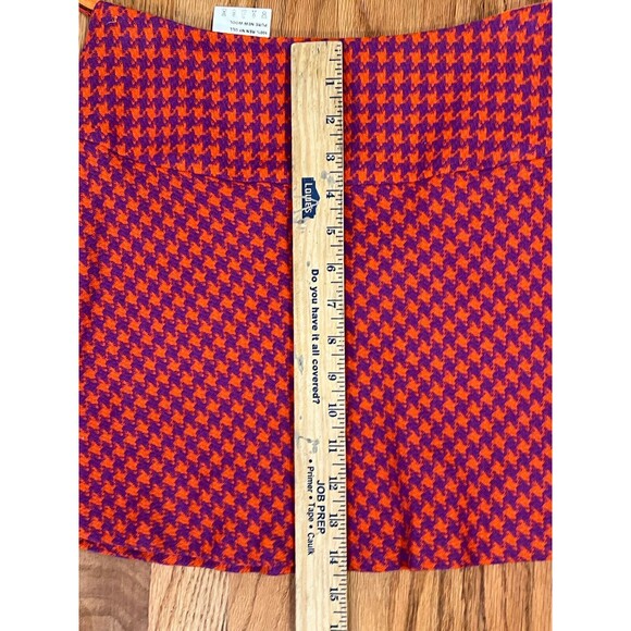 Maria Westerlind Clueless Tweed Plaid Chec Y2K Mini Pink Skirt School Girl 34 6 - Picture 3 of 6